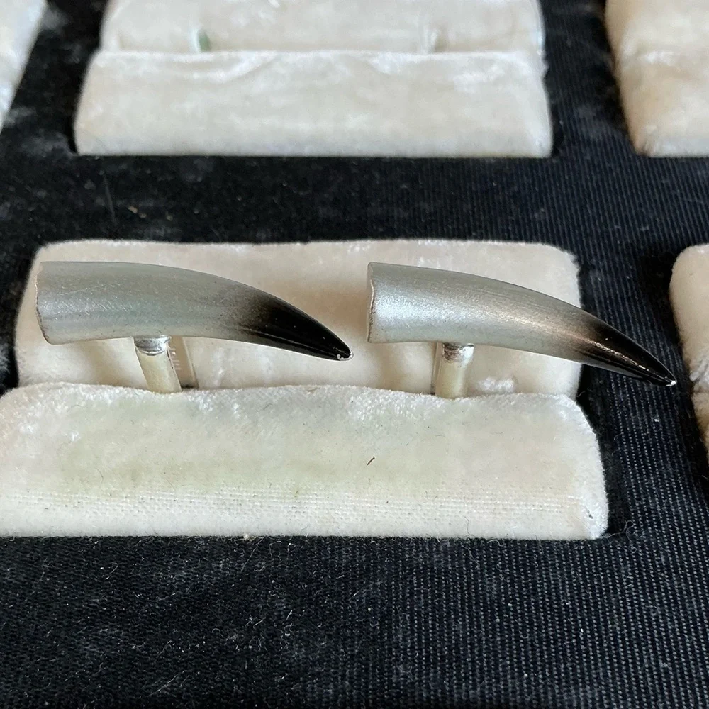 Vintage Hickok Steer Horn Cuff Links
